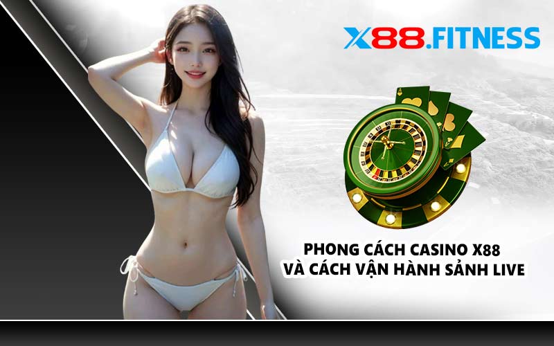 Phong cách casino X88 và cách vận hành sảnh live